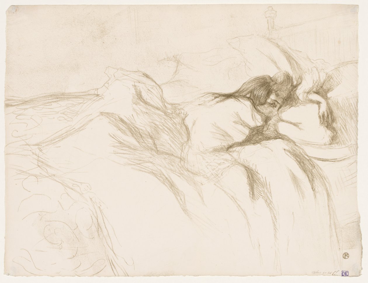 Elles: Woman Sleeping, 1896 by Henri de Toulouse Lautrec