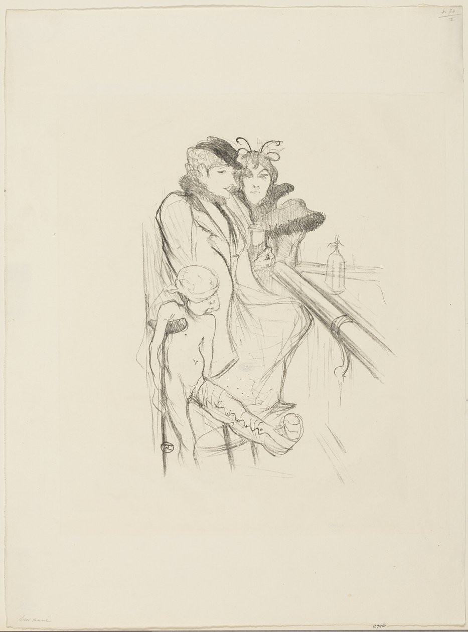 Eros Watering by Henri de Toulouse Lautrec