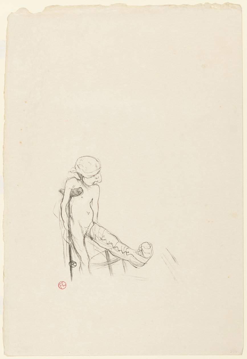 Eros Vanné by Henri de Toulouse Lautrec