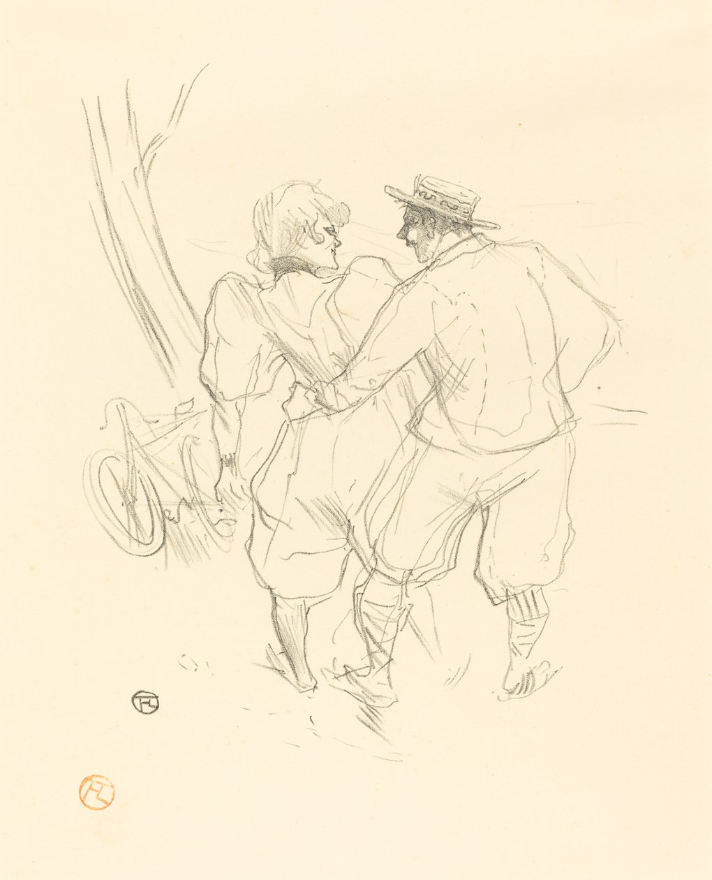 Floreal by Henri de Toulouse Lautrec