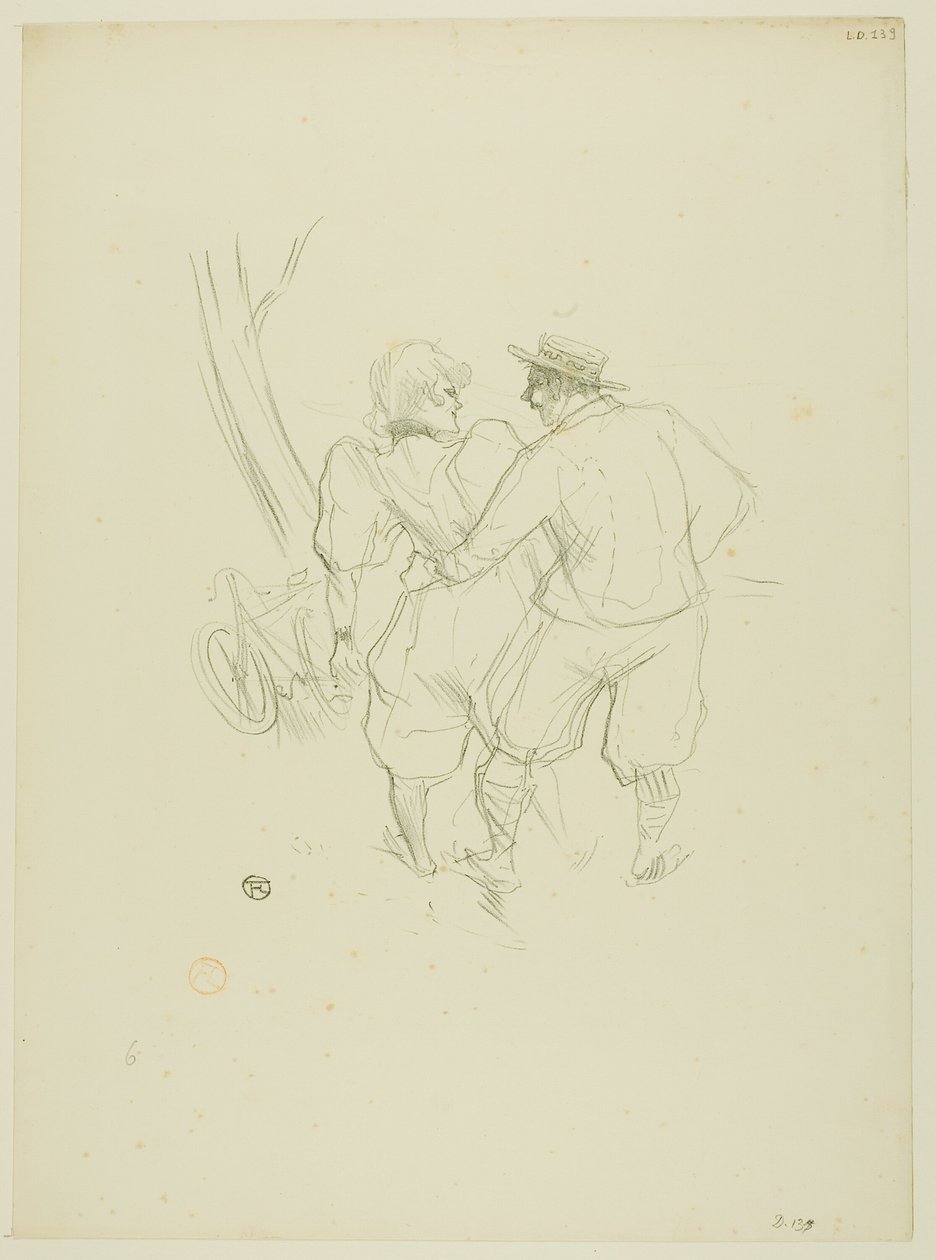 Floréal, from Mélodies de Désiré Dihau by Henri de Toulouse Lautrec