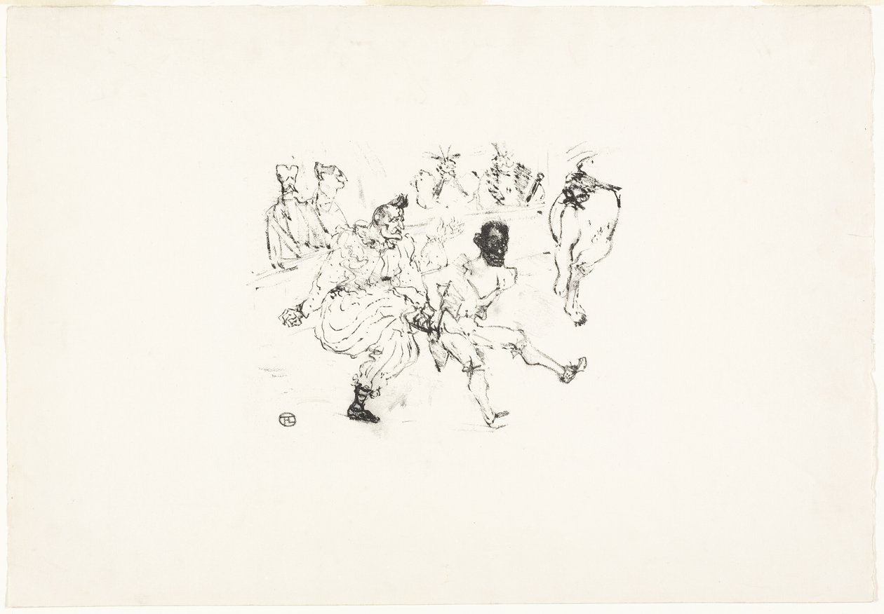 Footit and Chocolat by Henri de Toulouse Lautrec
