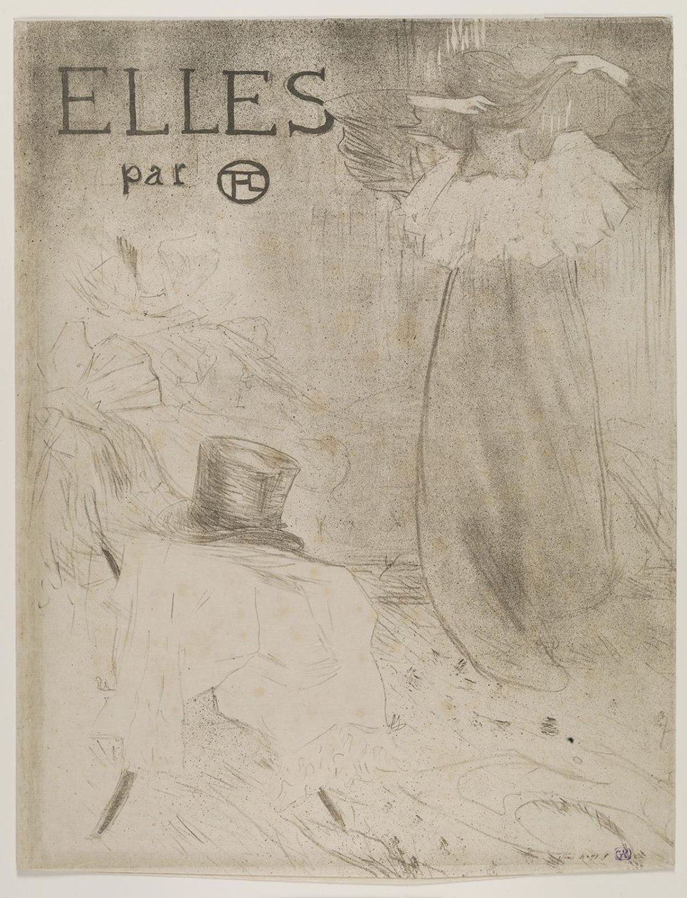 Frontispiece for Elles by Henri de Toulouse Lautrec