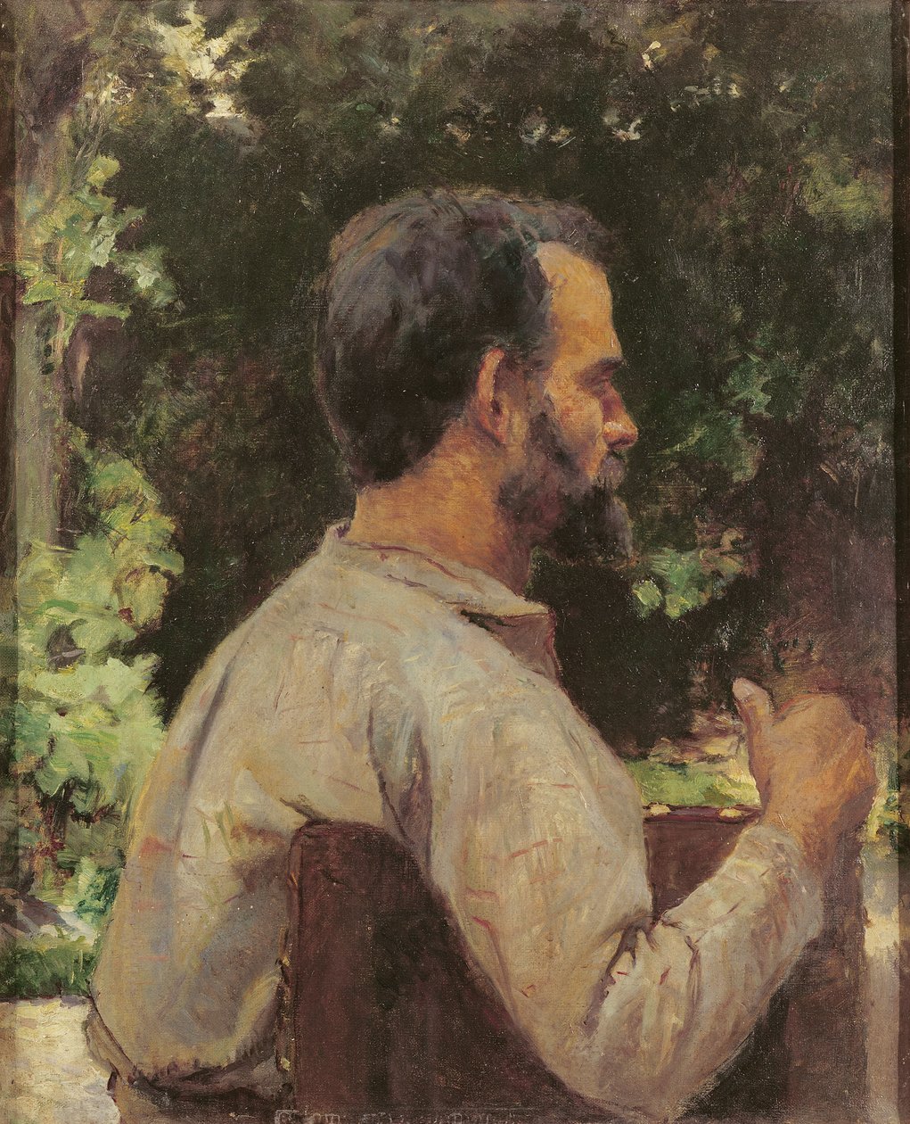 Head of a Man, Monsieur Etienne Devismes by Henri de Toulouse Lautrec