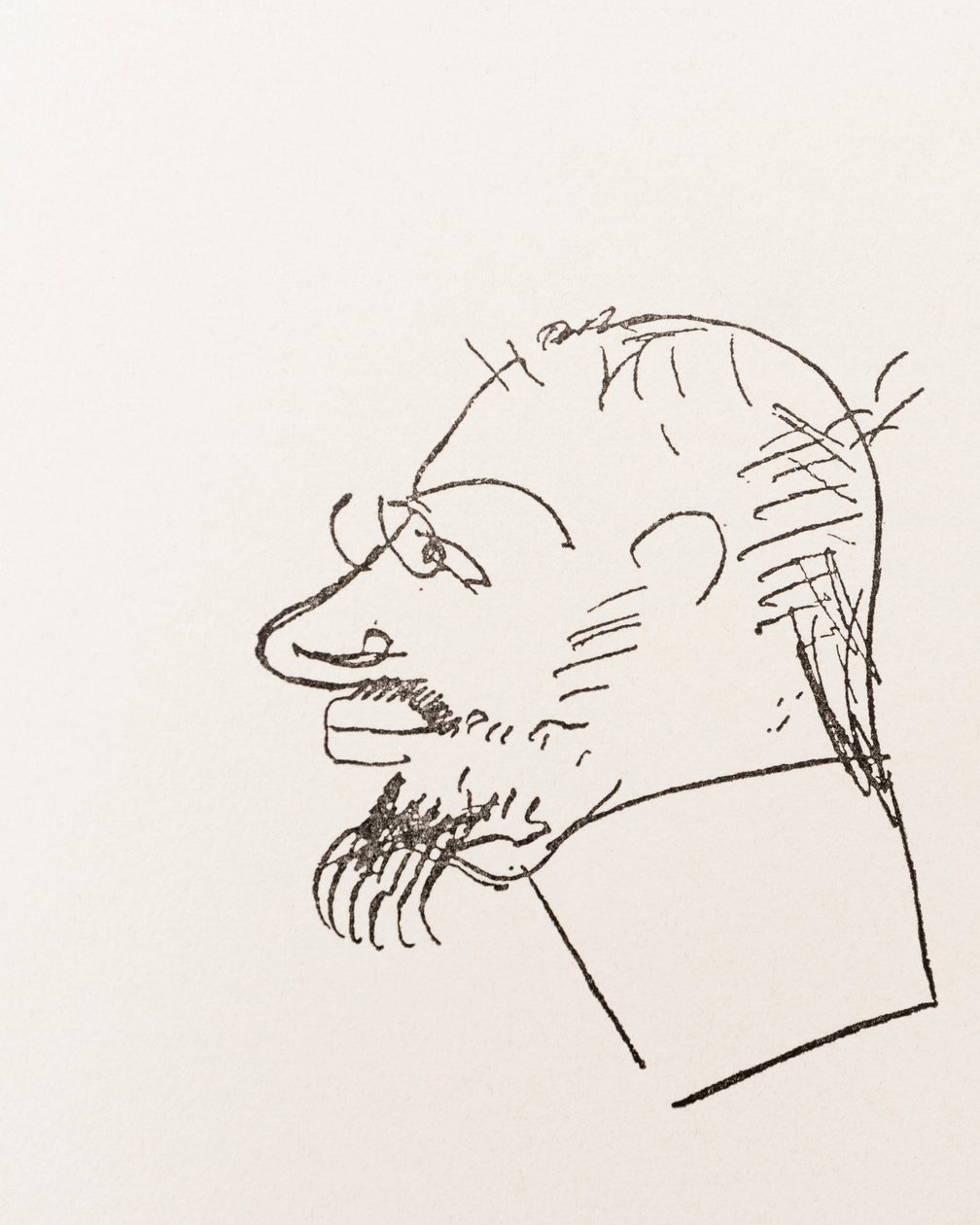 Henri Toulouse-Lautrec. Self Portrait. by Henri de Toulouse Lautrec