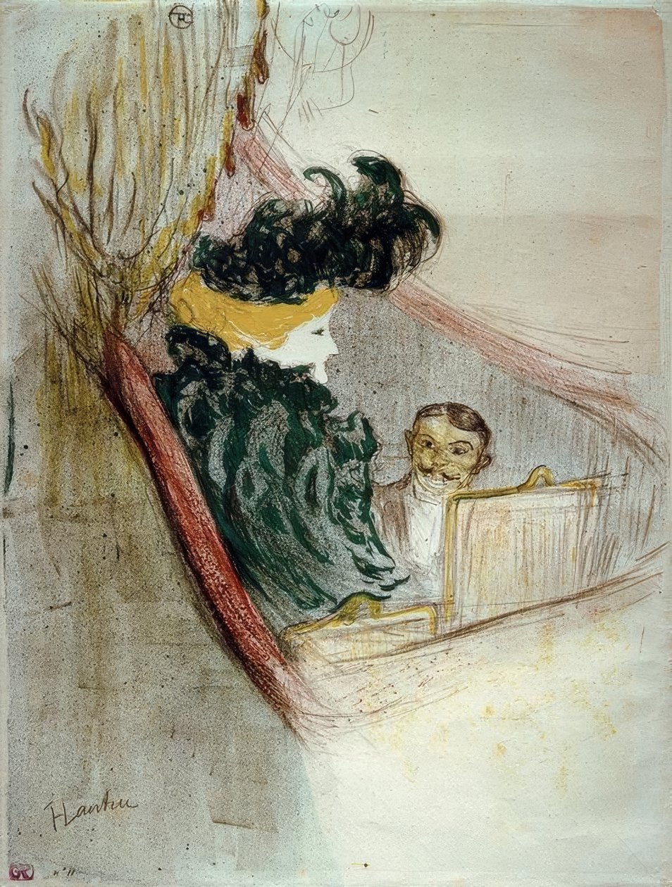 Princely Idyll by Henri de Toulouse-Lautrec