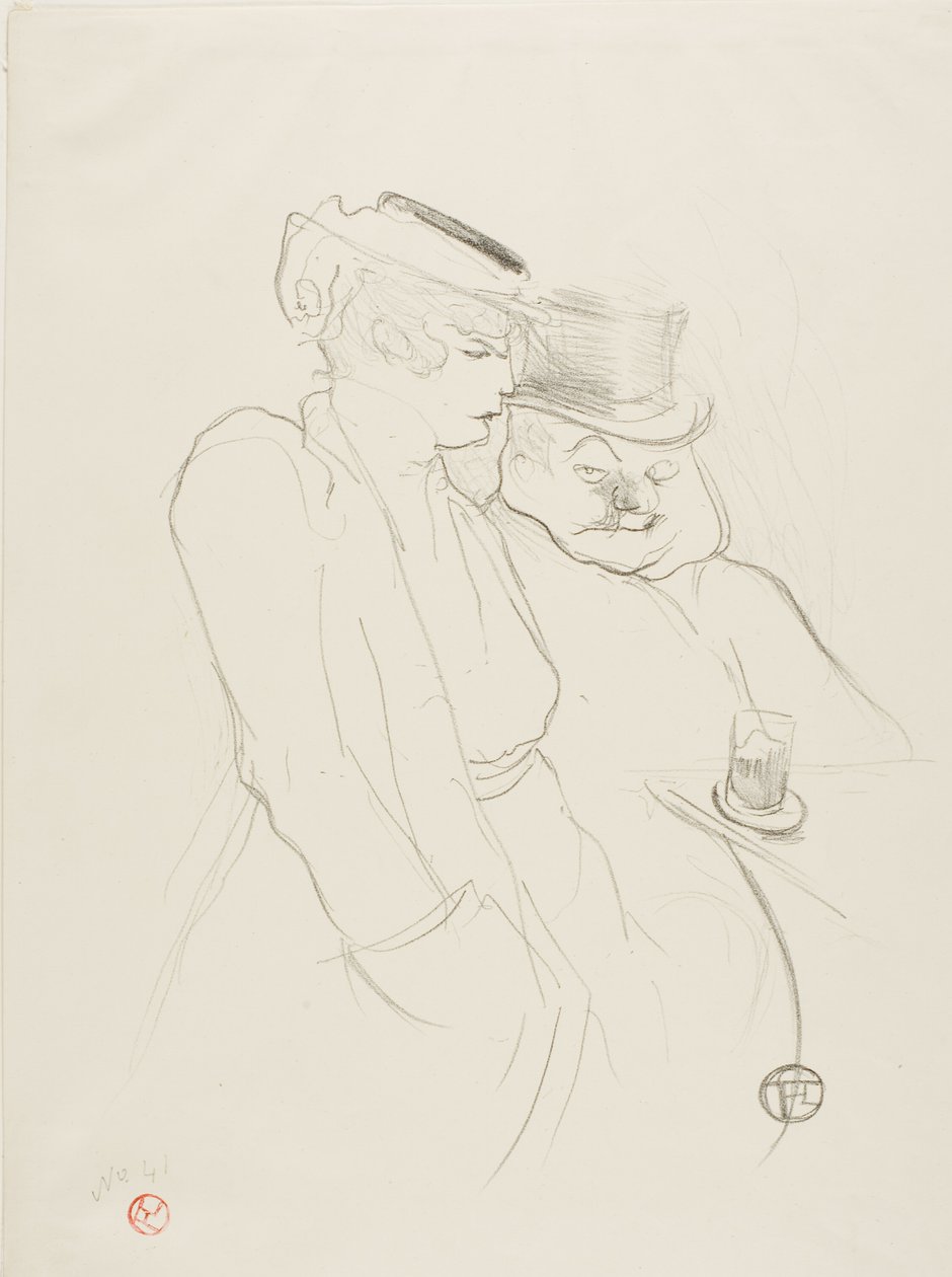 In Their Forties by Henri de Toulouse Lautrec
