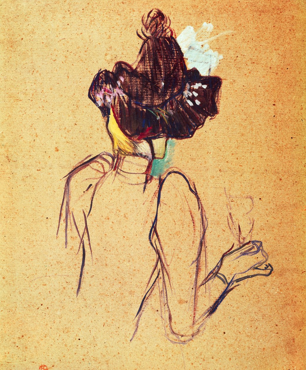 Jane Avril by Henri de Toulouse Lautrec