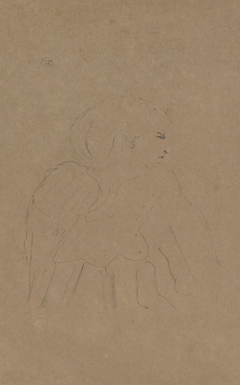 Jane Hading, 1898 by Henri de Toulouse Lautrec