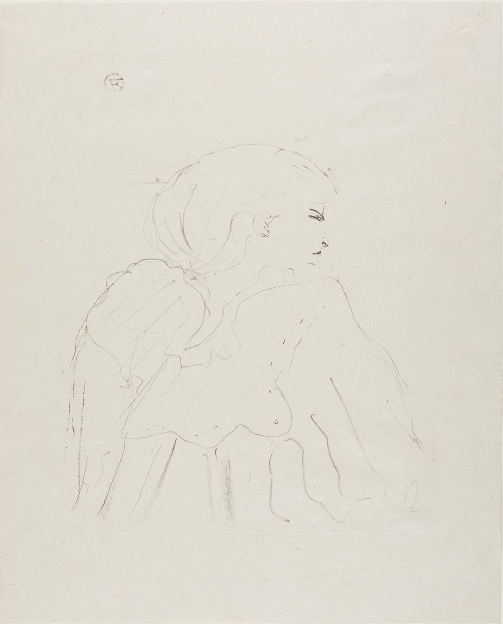 Jane Hading, from Thirteen Lithographies