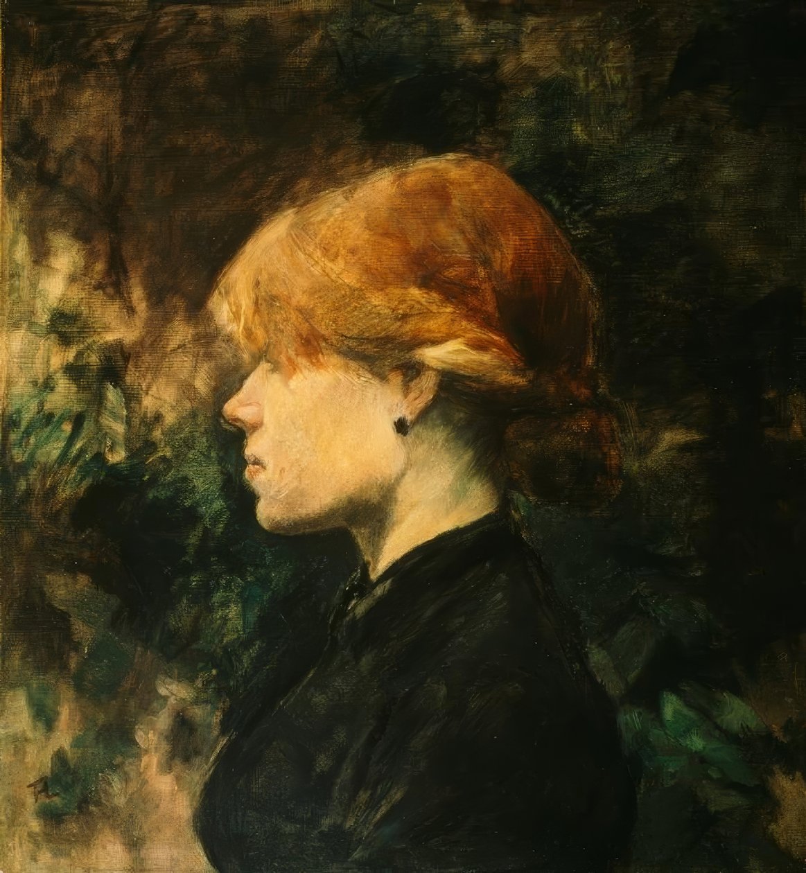 Young Woman with Red Hair (The Redhead) by Henri de Toulouse Lautrec