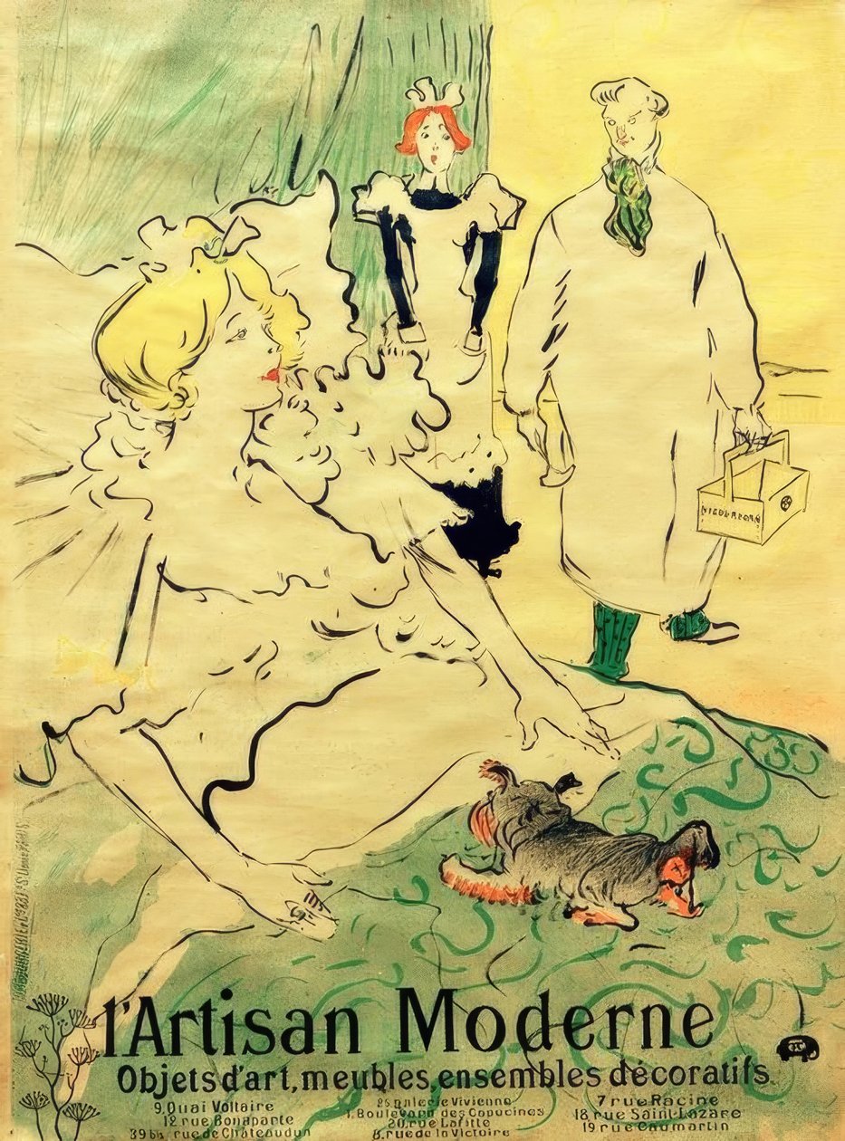 The Modern Artisan by Henri de Toulouse Lautrec
