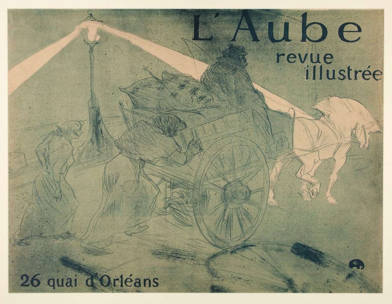 L by Henri de Toulouse-Lautrec