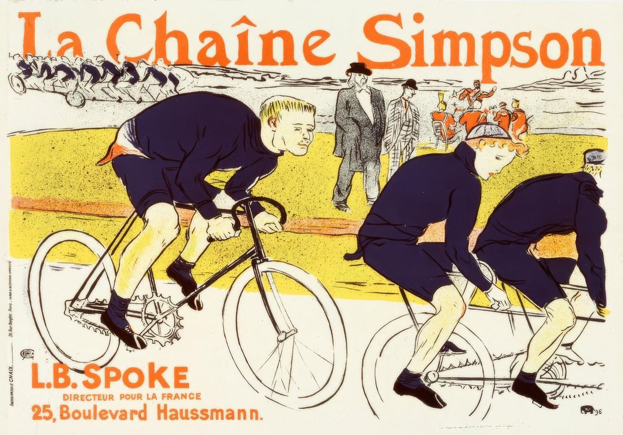 The Simpson Chain by Henri de Toulouse Lautrec