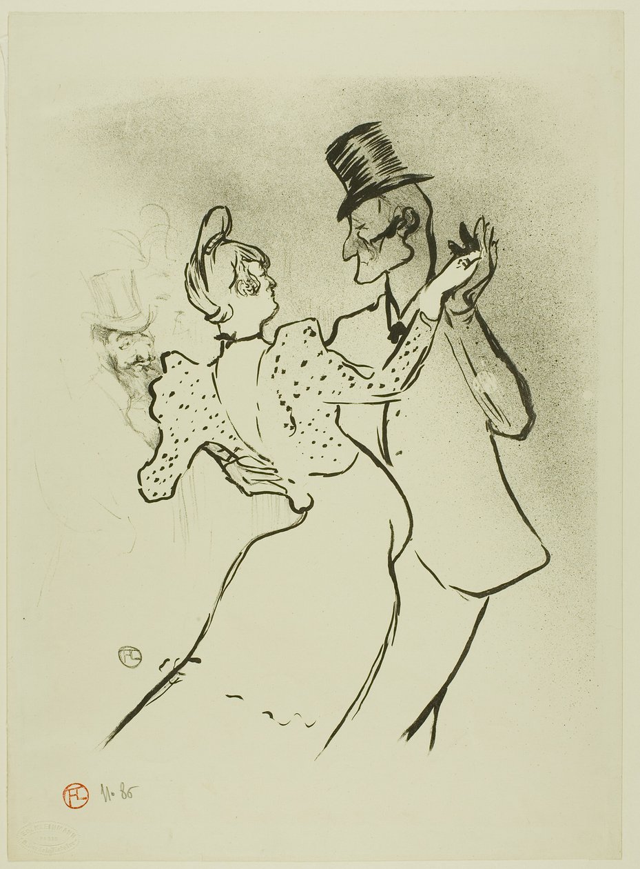 La Goulue by Henri de Toulouse Lautrec