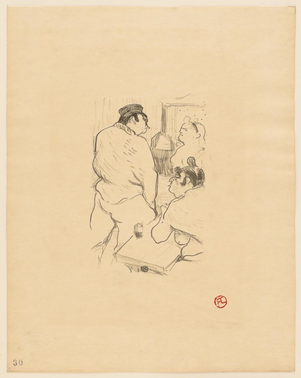 The Terror of Grenelle by Henri de Toulouse Lautrec