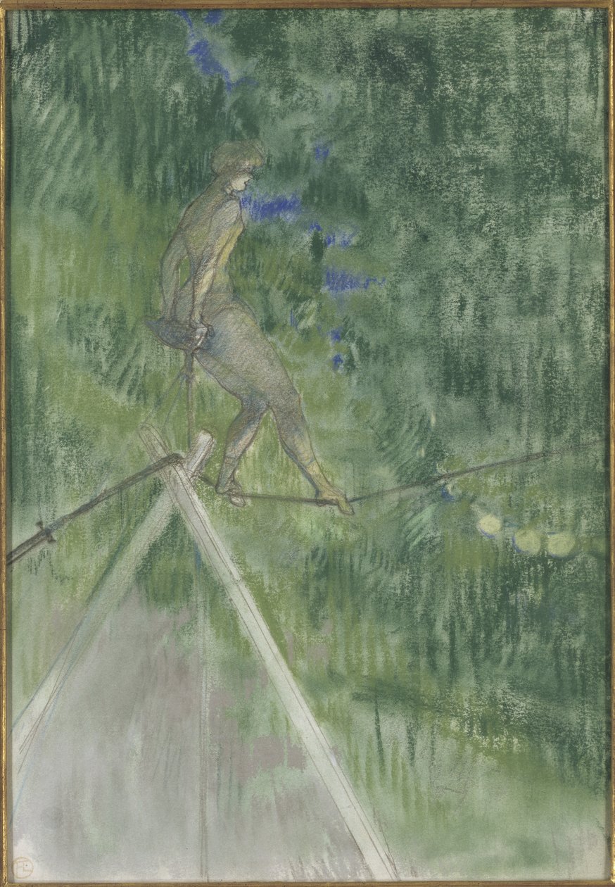 The Rope Dancer by Henri de Toulouse Lautrec