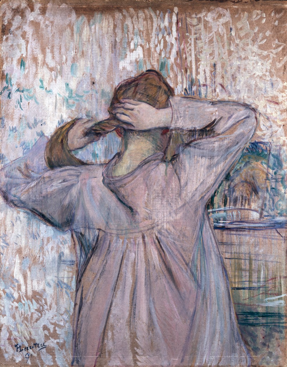 The Toilette, 1891 by Henri de Toulouse Lautrec