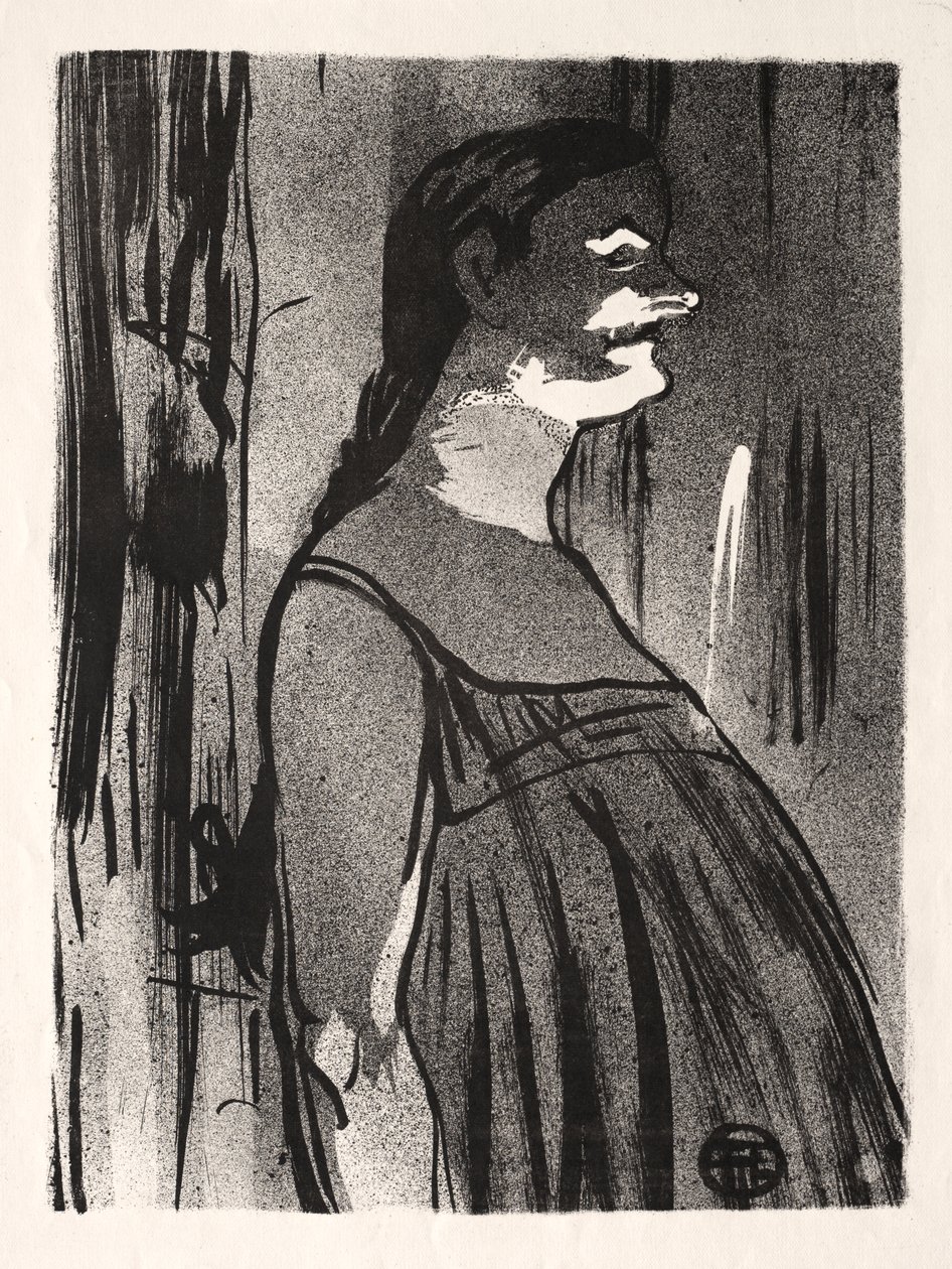 The Café-concert: Mme. Abdala by Henri de Toulouse Lautrec