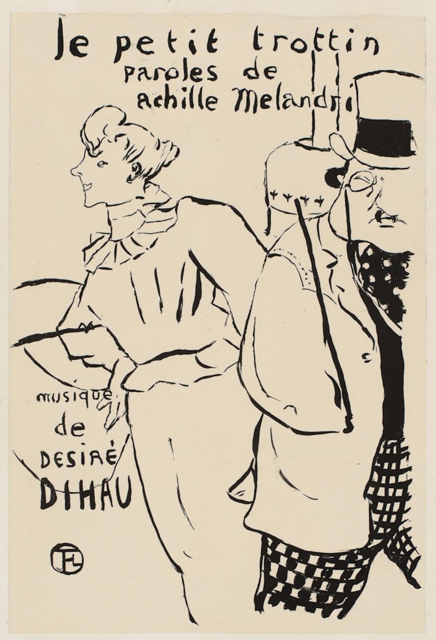 Le Petit Trottin by Henri de Toulouse Lautrec