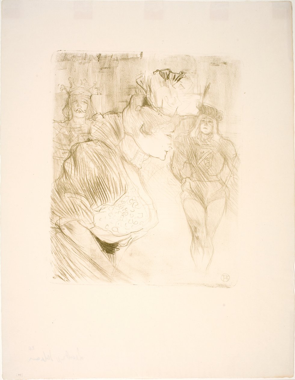 Lender Saluting by Henri de Toulouse Lautrec