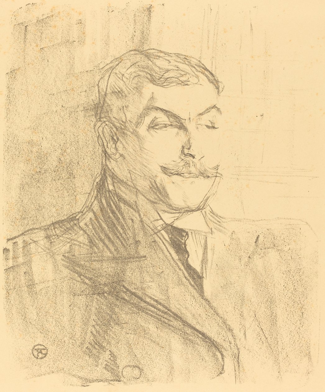 Lucien Guitry, 1896 by Henri de Toulouse Lautrec