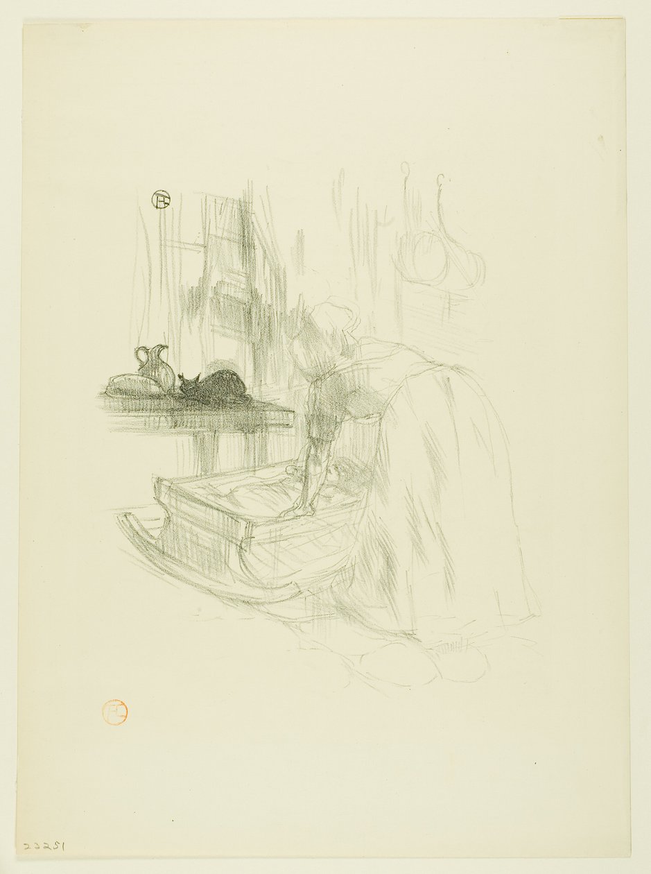 Lullaby, from Melodies of Desire Dihau by Henri de Toulouse Lautrec