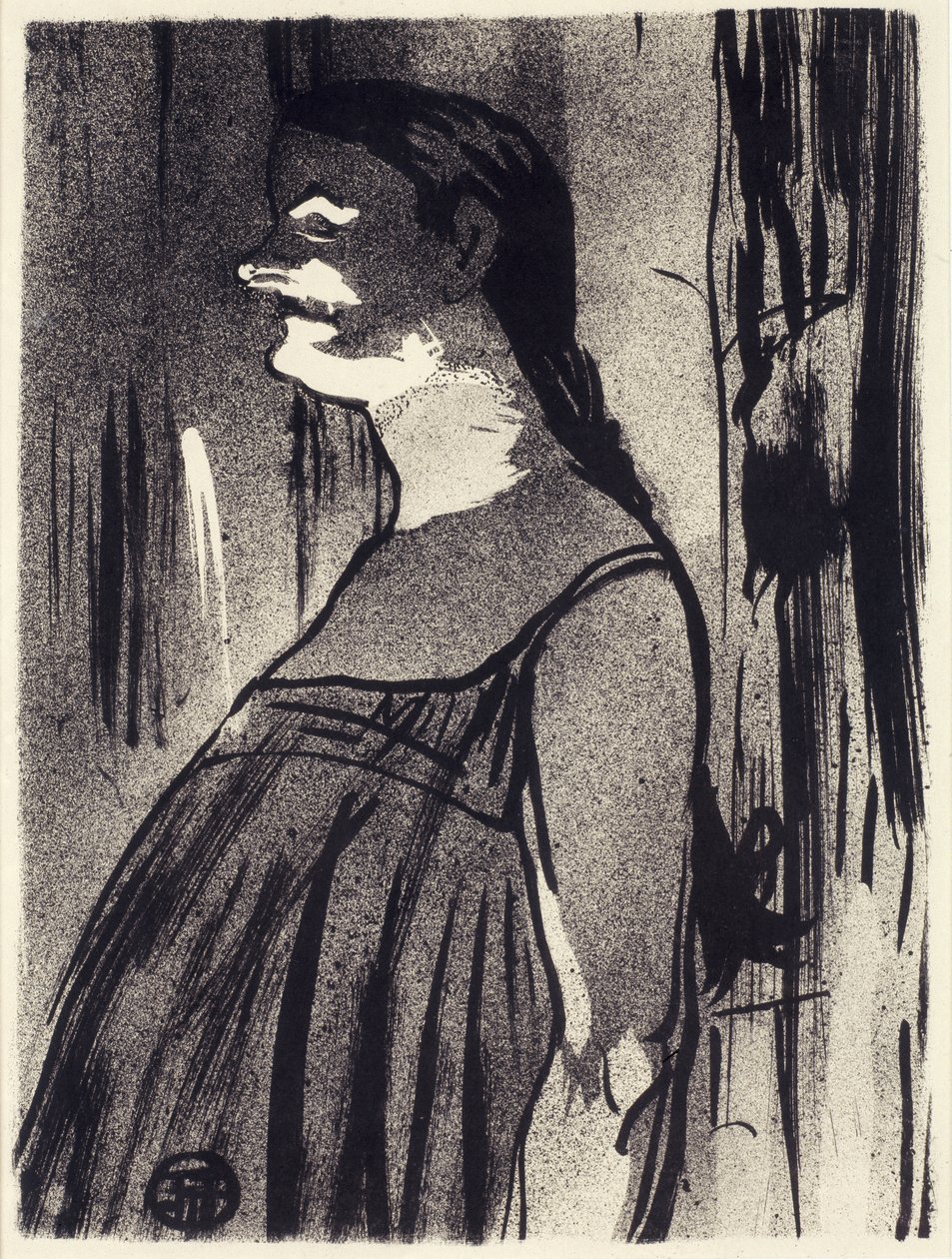 Madame Abdala, Plate 6 from Le Café Concert Series, 1893 by Henri de Toulouse Lautrec