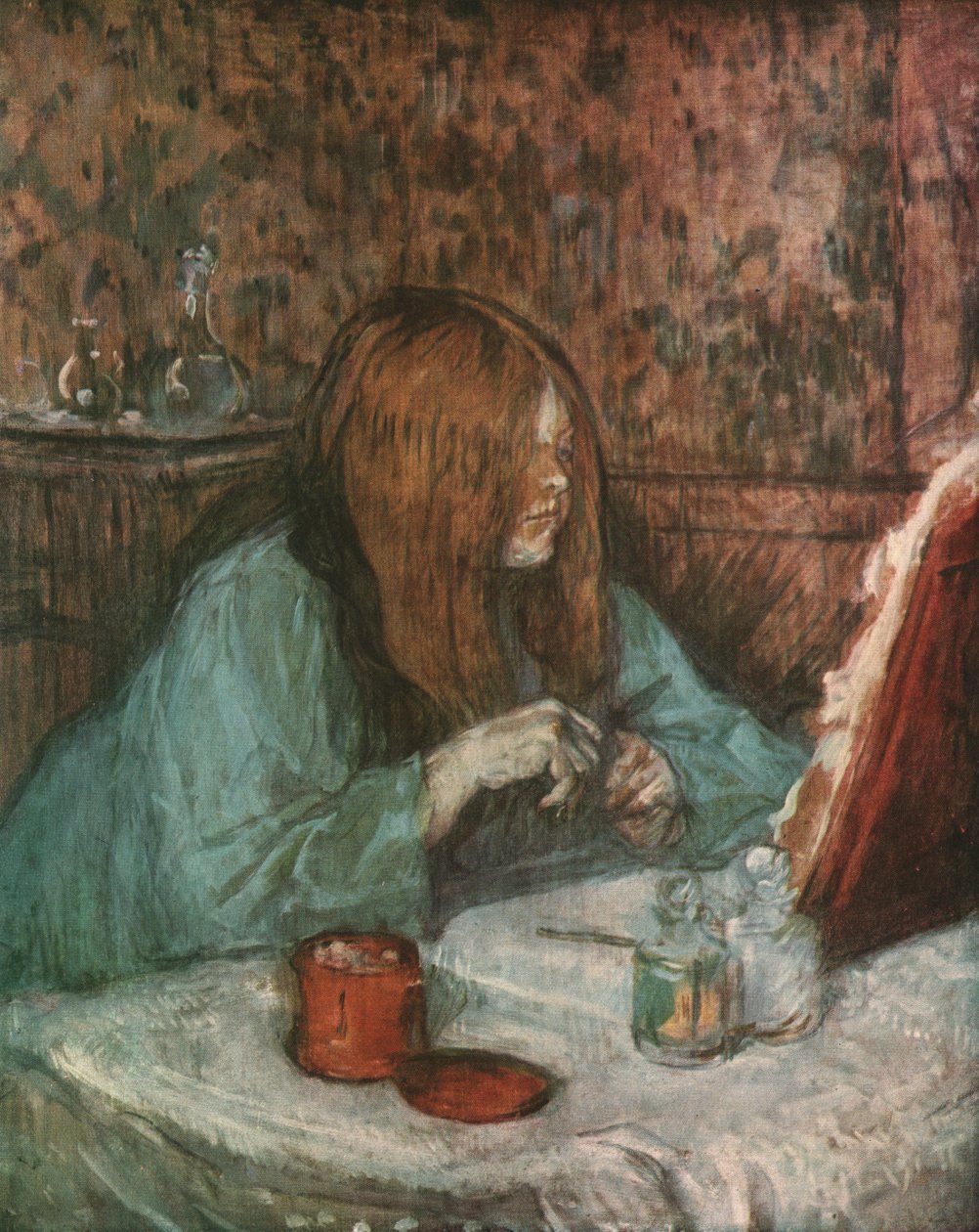 Madame Poupoule at her Toilet by Henri de Toulouse Lautrec