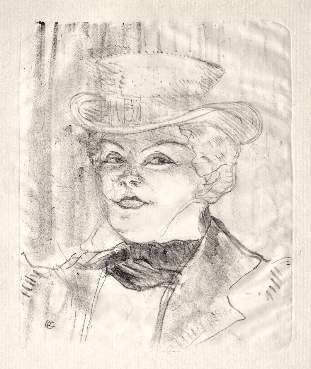 Madame Réjane by Henri de Toulouse Lautrec
