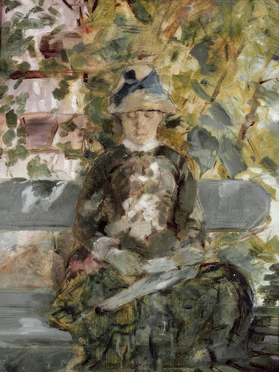 Madame la Comtesse Adèle de Toulouse-Lautrec by Henri de Toulouse Lautrec