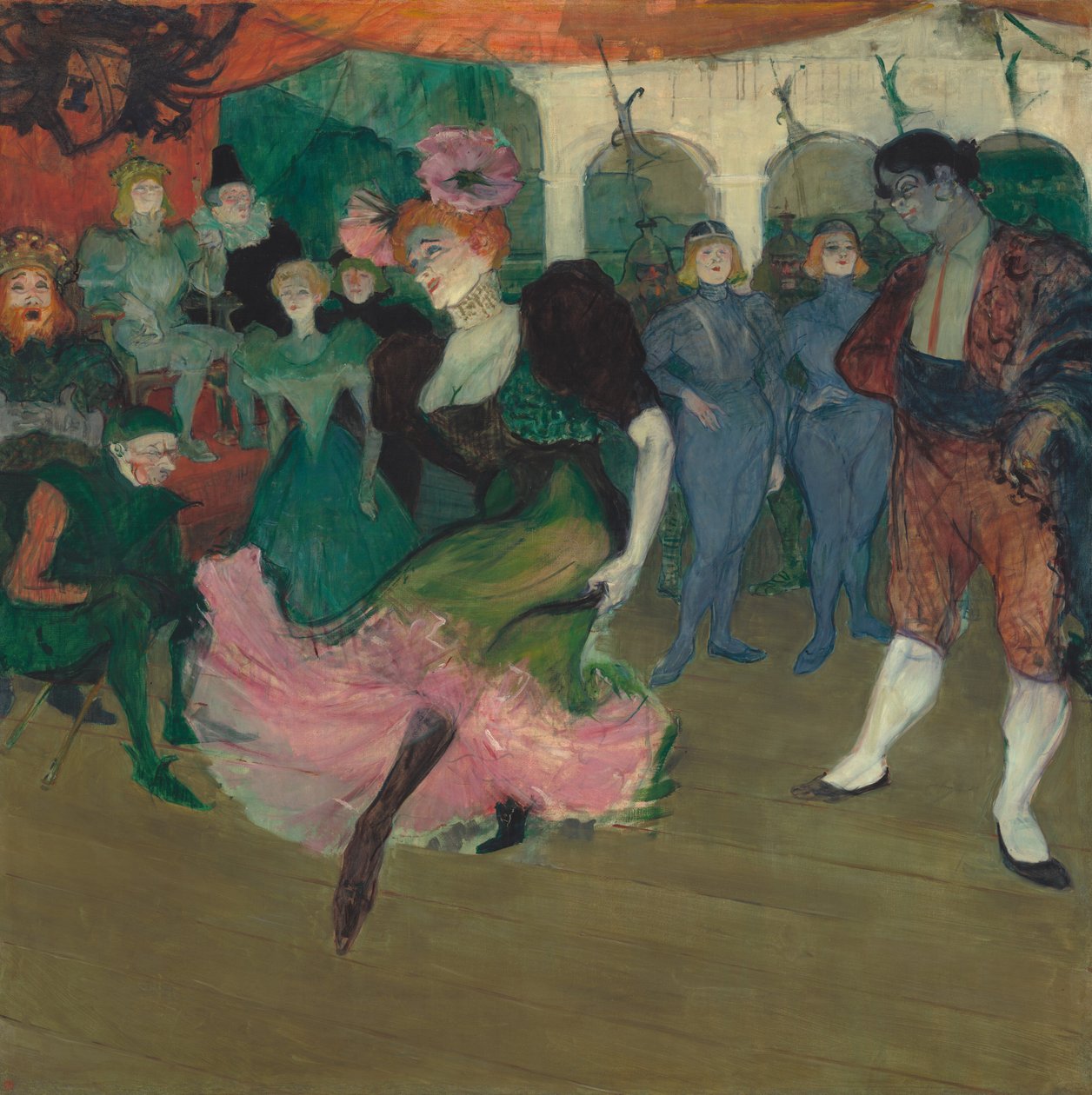 Marcelle Lender Dancing the Bolero in Chilpéric by Henri de Toulouse Lautrec