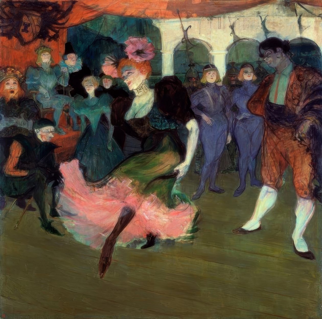 Marcelle Lender Dancing the Bolero of Chilperic by Henri de Toulouse Lautrec