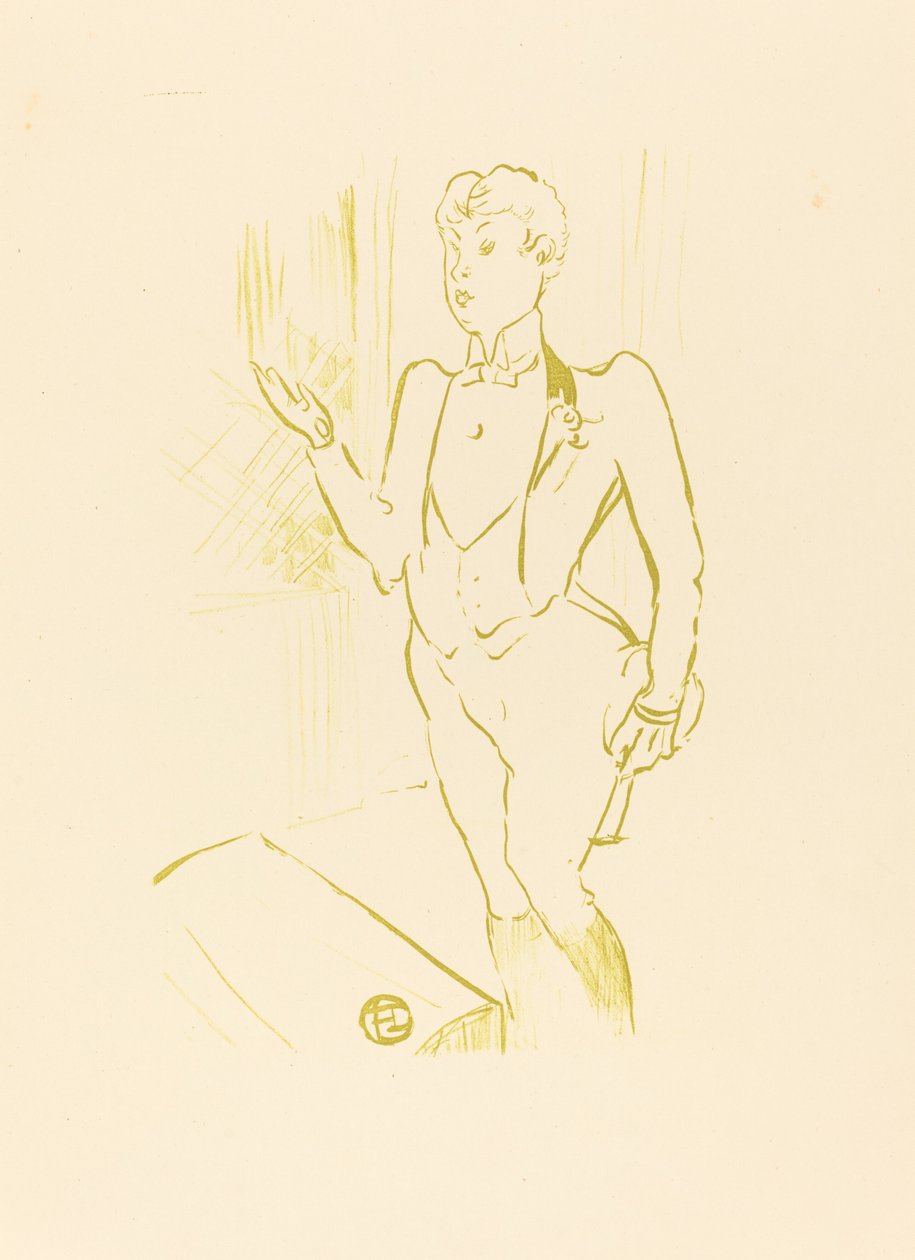 Mary Hamilton, 1893 by Henri de Toulouse Lautrec