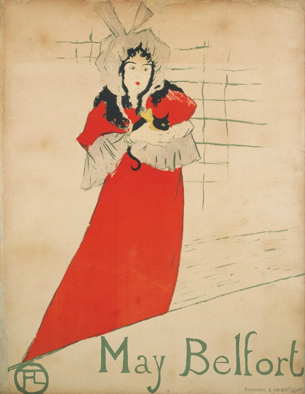 May Belfort by Henri de Toulouse Lautrec