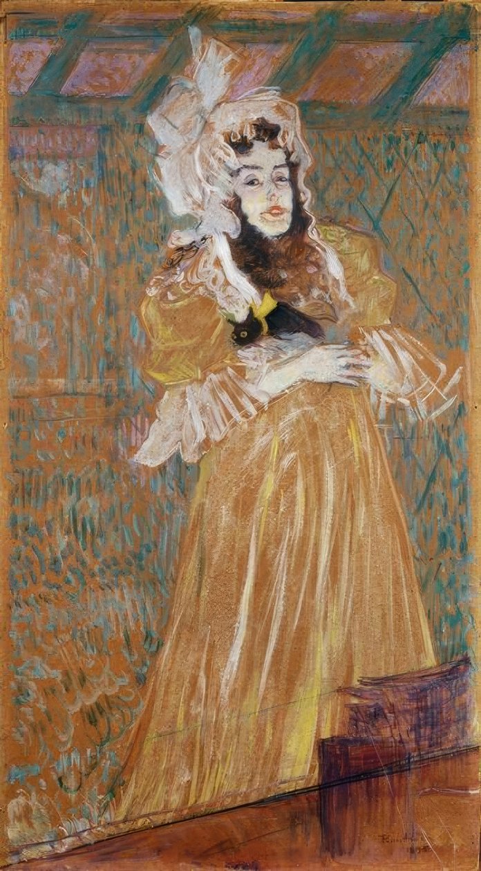 May Belfort by Henri de Toulouse Lautrec