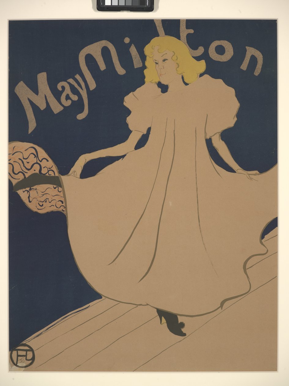 May Milton by Henri de Toulouse Lautrec