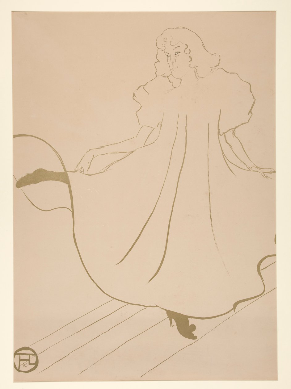 May Milton by Henri de Toulouse Lautrec