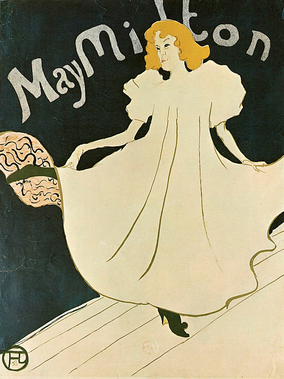 May Milton by Henri de Toulouse Lautrec