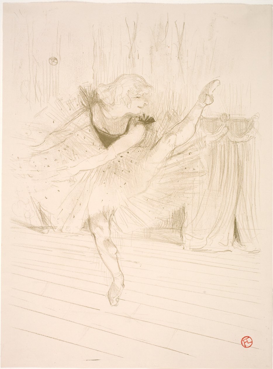 Miss Ida Heath, English Dancer by Henri de Toulouse Lautrec