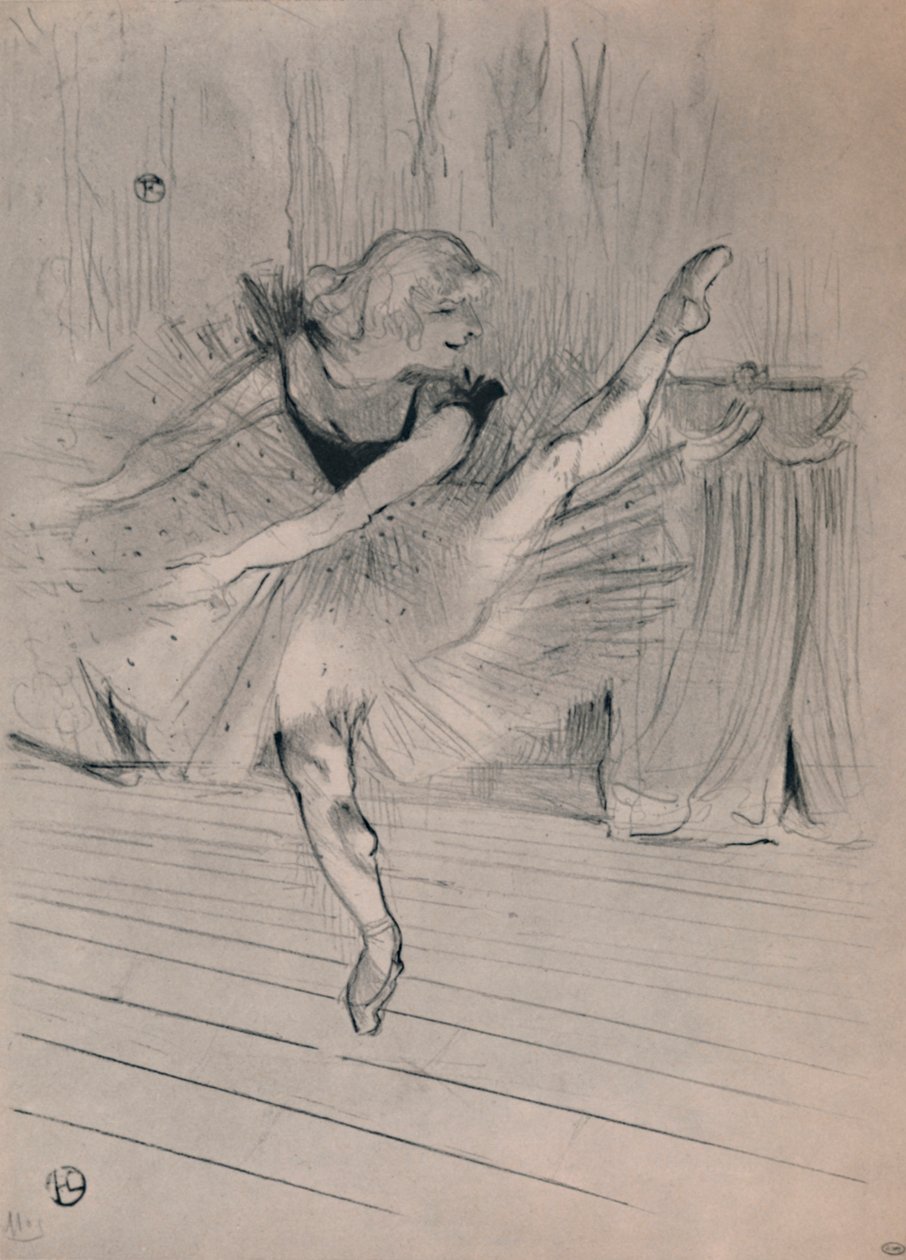 Miss Ida Heath, English Dancer by Henri de Toulouse Lautrec