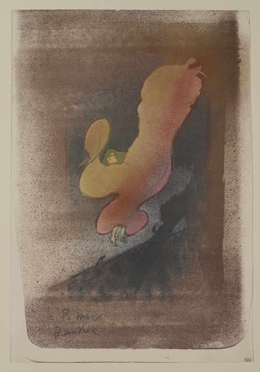 Miss Loïe Fuller by Henri de Toulouse Lautrec