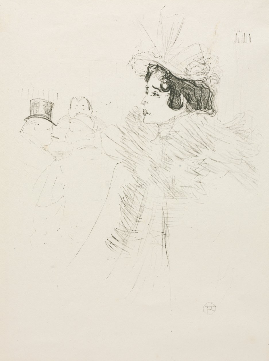 Miss May Belfort by Henri de Toulouse Lautrec