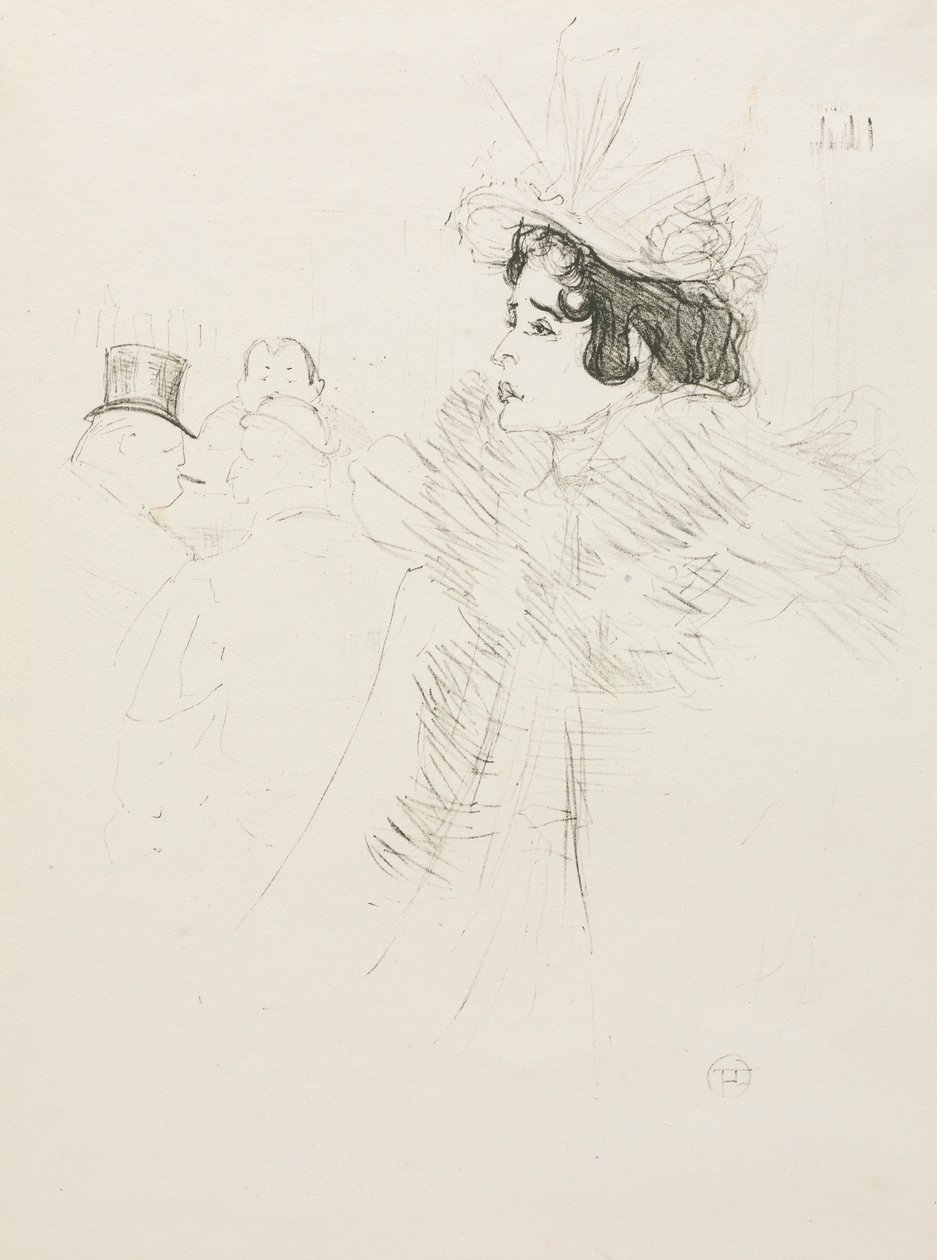 Miss May Belfort, 1895 by Henri de Toulouse Lautrec
