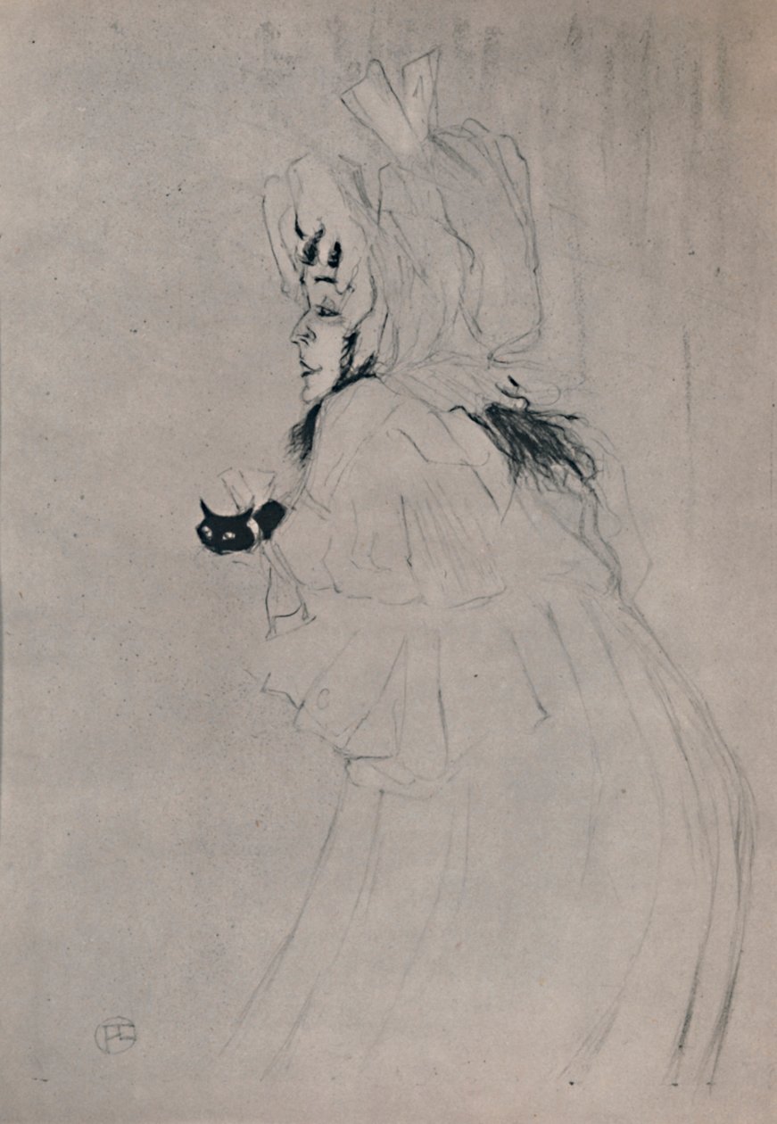 Miss May Belfort Welcoming, c1895, 1946 by Henri de Toulouse Lautrec
