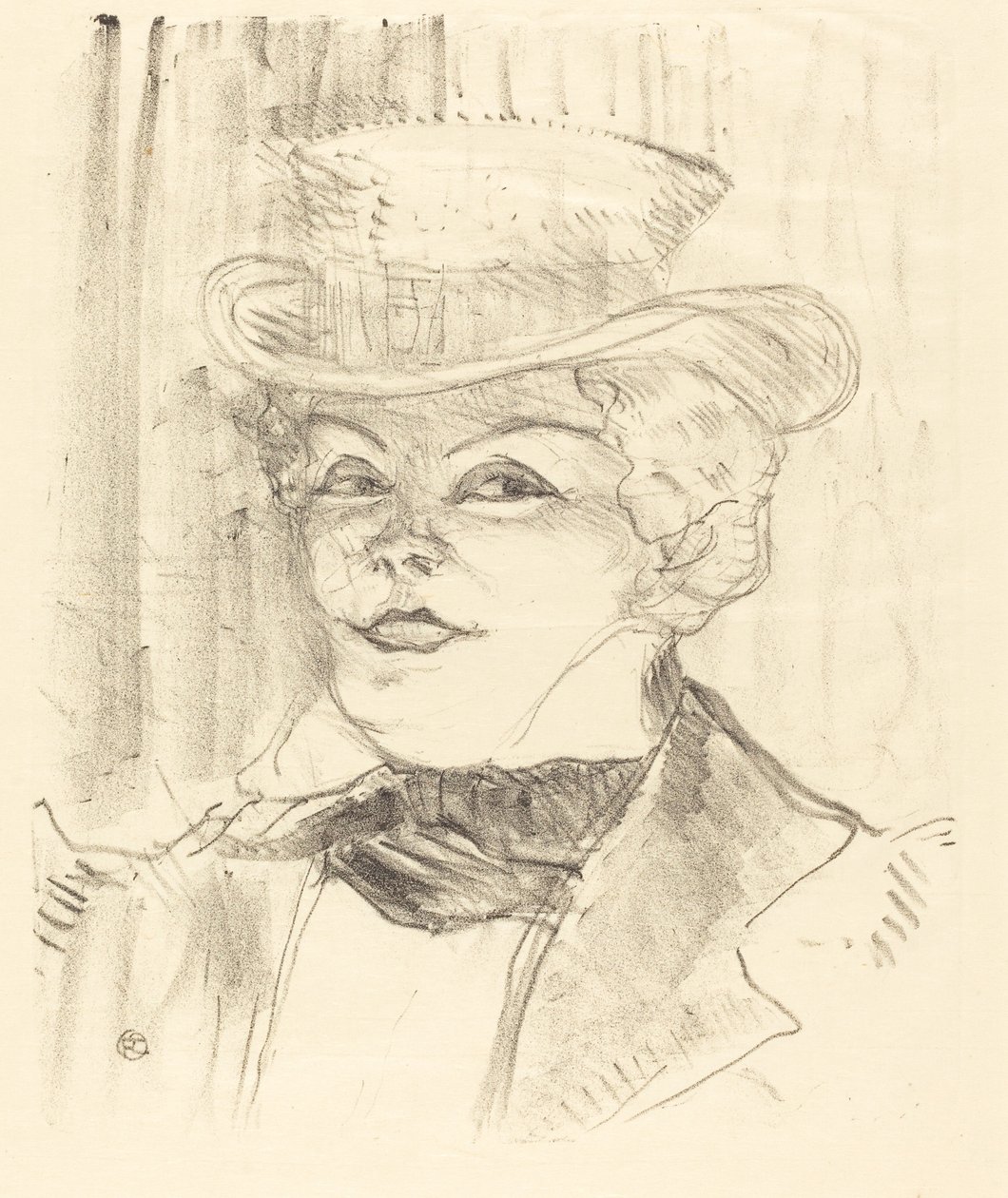 Mme. Réjane by Henri de Toulouse Lautrec