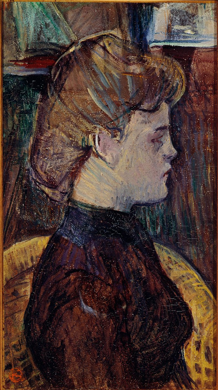 Model in the workshop: Helene Vary by Henri de Toulouse Lautrec