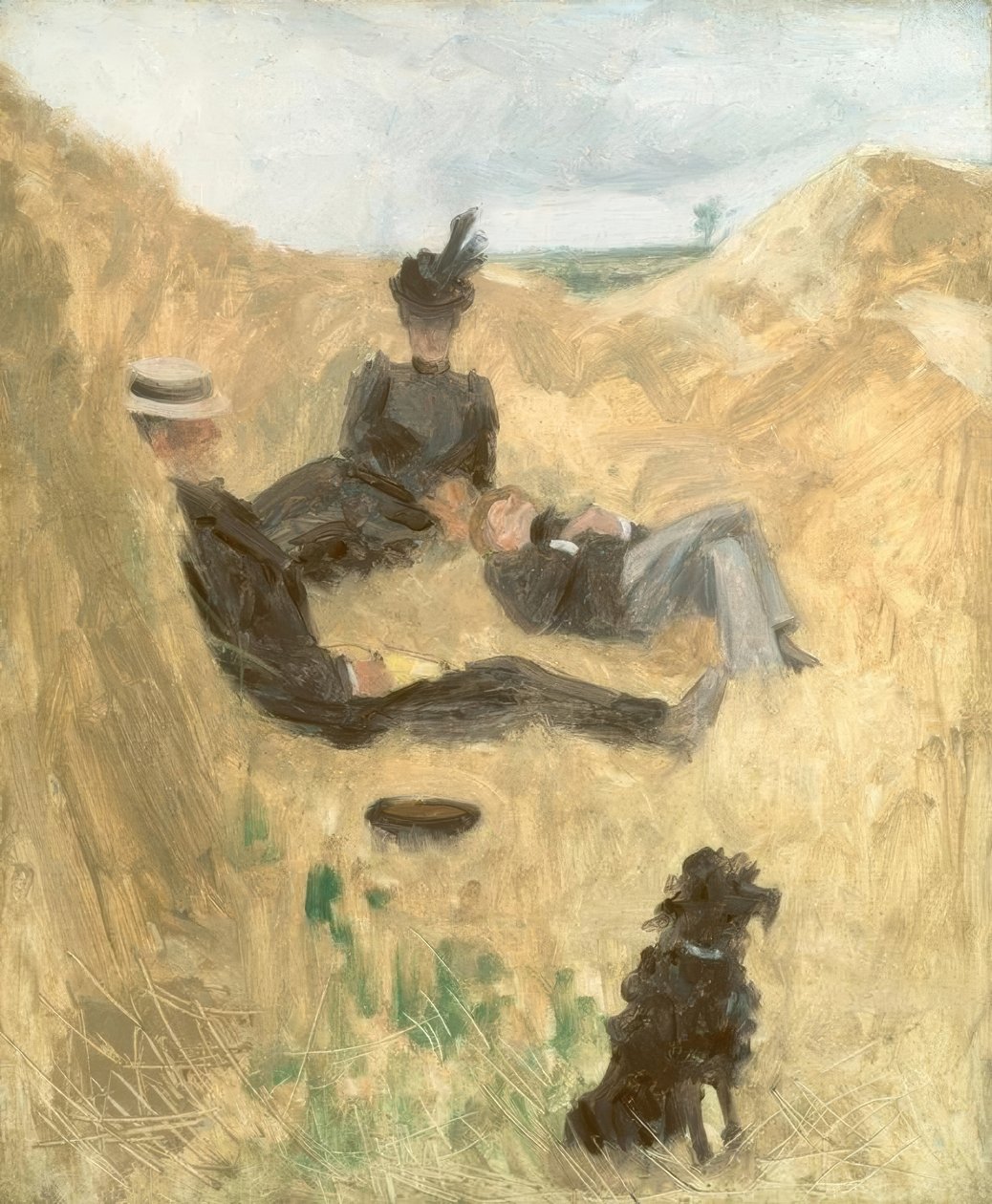 Country Outing by Henri de Toulouse Lautrec