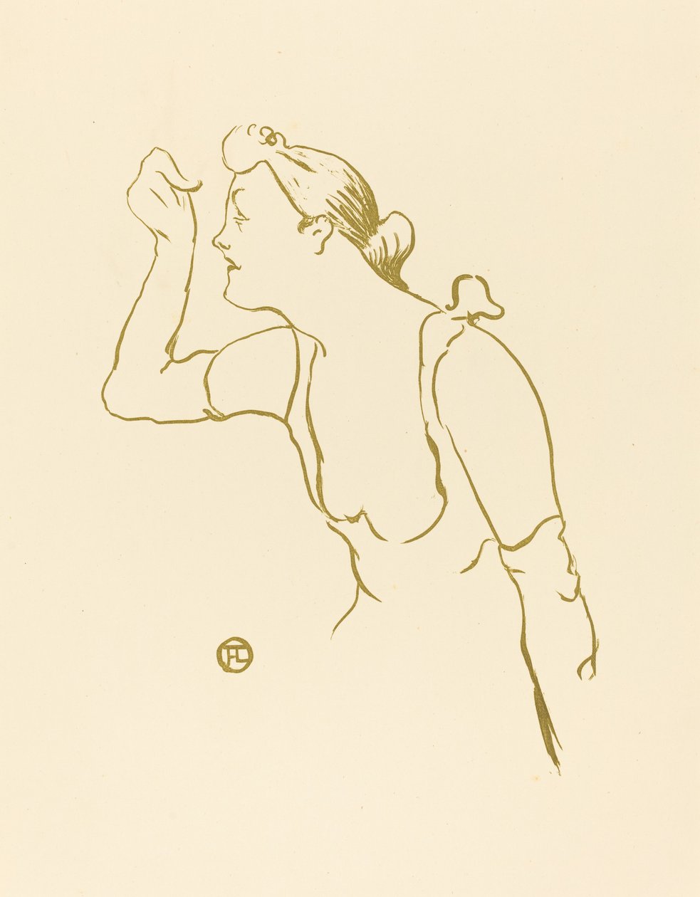 Paula Brébion by Henri de Toulouse Lautrec