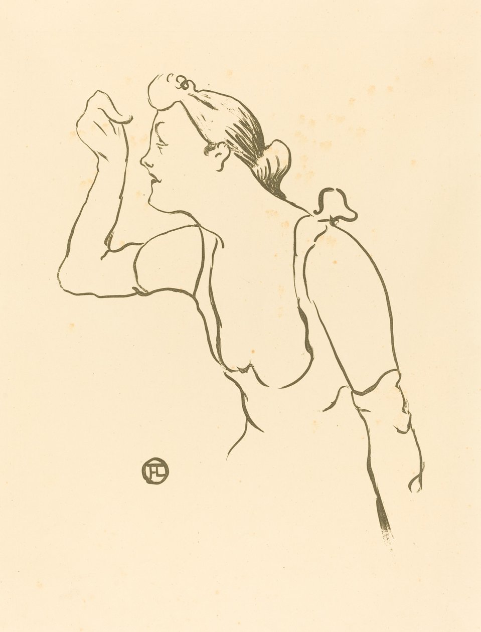 Paula Brébion by Henri de Toulouse Lautrec
